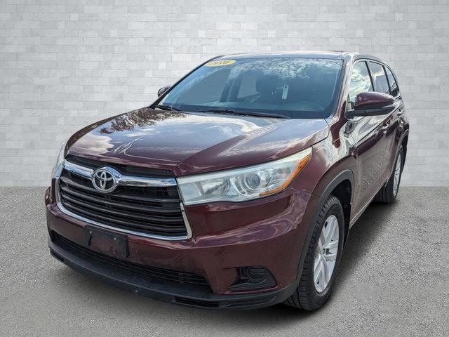 used 2016 Toyota Highlander car, priced at $19,433