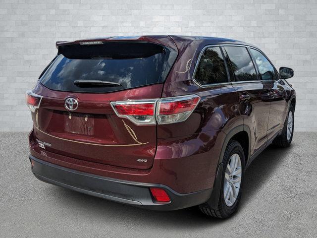 used 2016 Toyota Highlander car, priced at $19,433