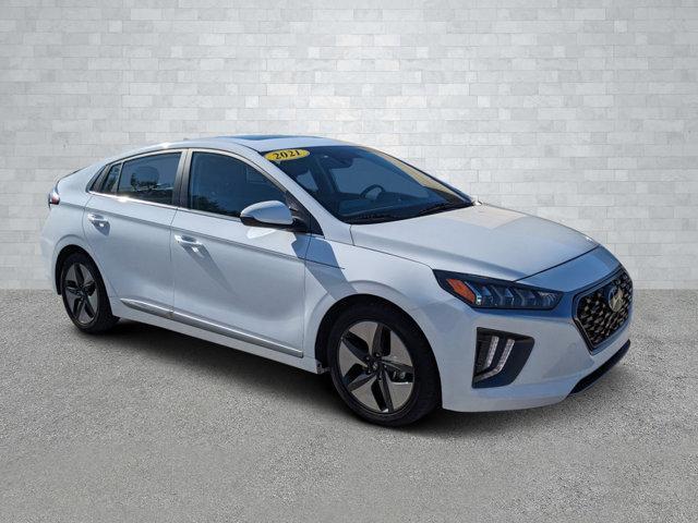 used 2021 Hyundai Ioniq Hybrid car, priced at $18,792