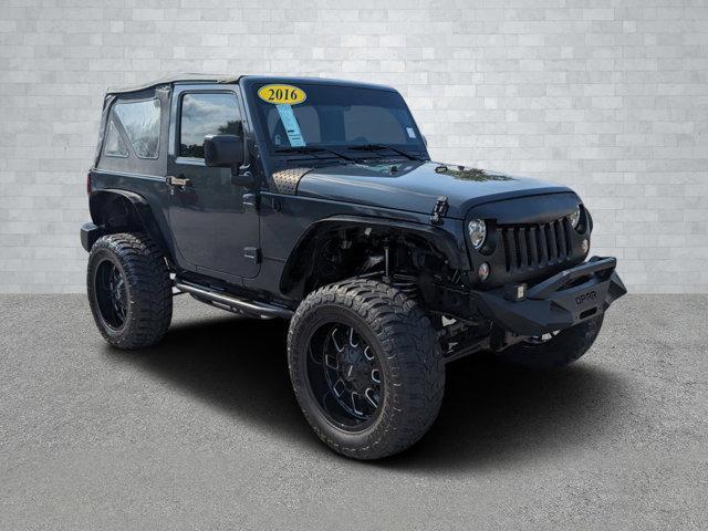used 2016 Jeep Wrangler car, priced at $17,692
