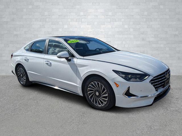 used 2023 Hyundai Sonata Hybrid car, priced at $26,991