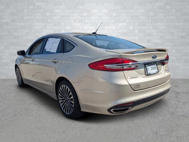 used 2018 Ford Fusion car, priced at $15,161