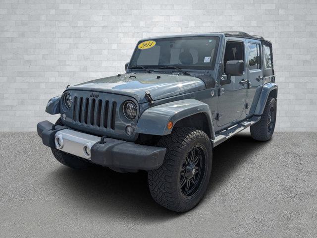 used 2014 Jeep Wrangler Unlimited car, priced at $16,791