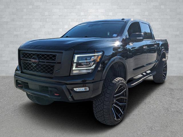 used 2021 Nissan Titan car, priced at $36,382