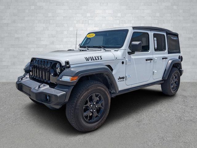 used 2020 Jeep Wrangler Unlimited car, priced at $30,761
