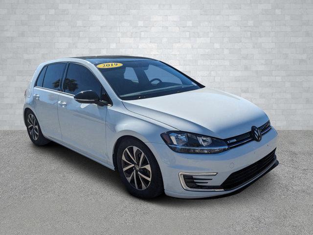 used 2019 Volkswagen e-Golf car, priced at $14,383