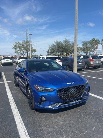 used 2021 Genesis G70 car, priced at $27,691