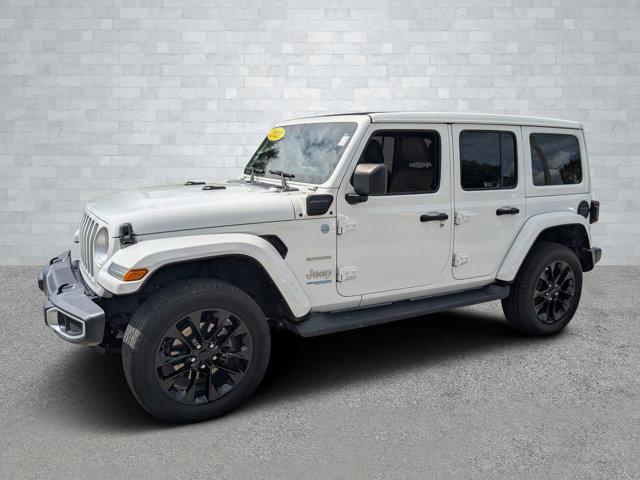 used 2021 Jeep Wrangler Unlimited 4xe car, priced at $27,112