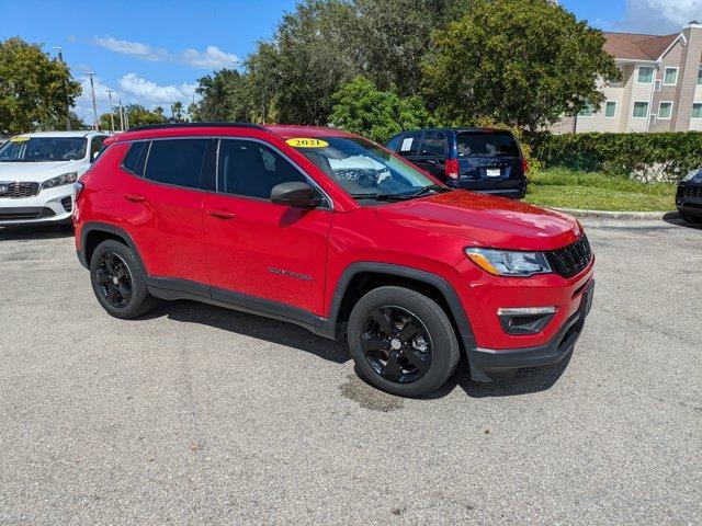 used 2021 Jeep Compass car, priced at $18,991