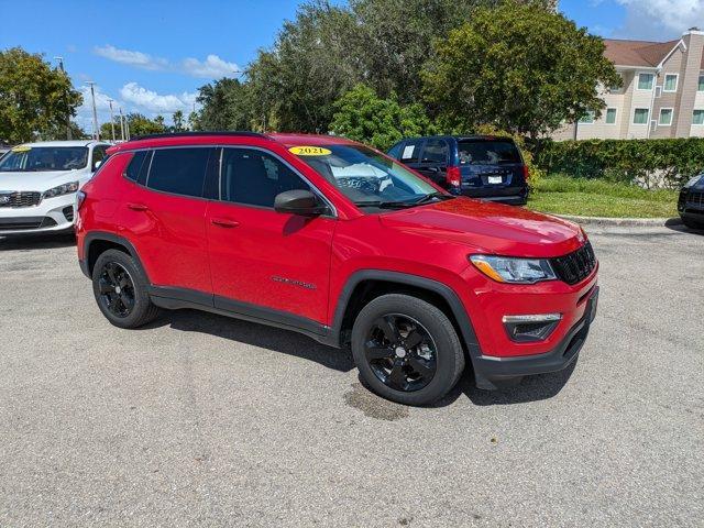 used 2021 Jeep Compass car, priced at $18,991