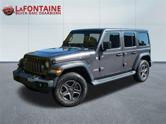used 2018 Jeep Wrangler Unlimited car, priced at $22,695