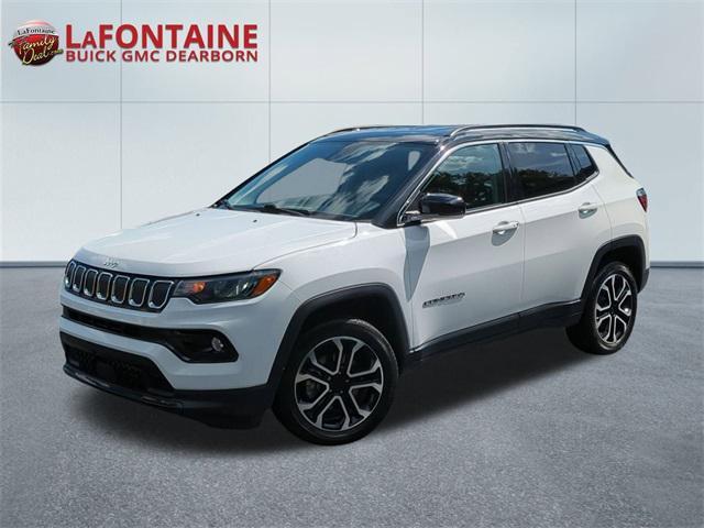 used 2022 Jeep Compass car, priced at $23,482
