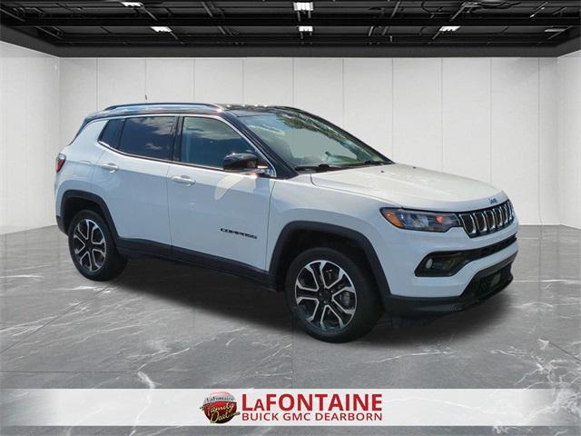 used 2022 Jeep Compass car, priced at $22,595