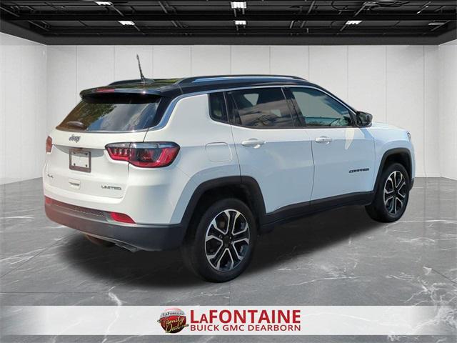 used 2022 Jeep Compass car, priced at $22,595