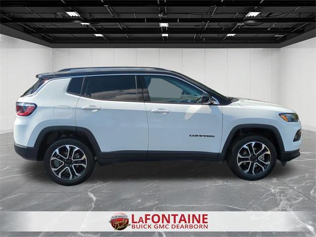 used 2022 Jeep Compass car, priced at $22,595