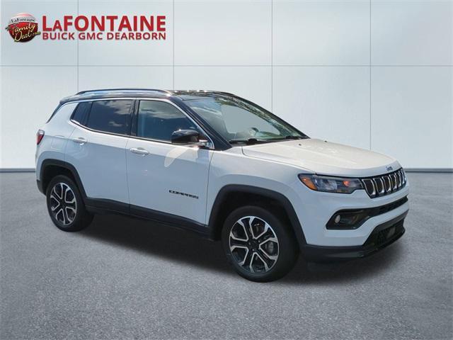 used 2022 Jeep Compass car, priced at $23,482