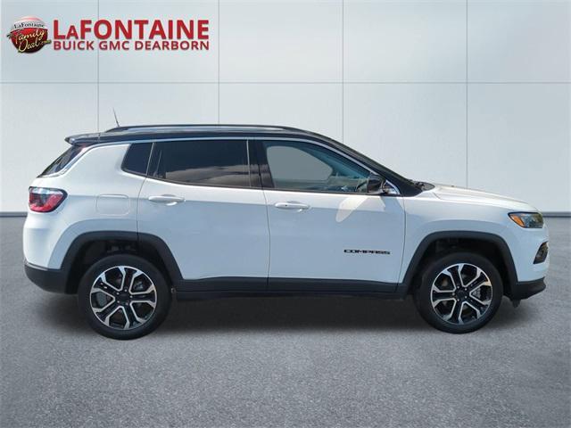 used 2022 Jeep Compass car, priced at $23,482