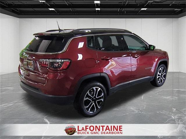 used 2022 Jeep Compass car, priced at $23,295