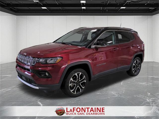 used 2022 Jeep Compass car, priced at $23,295