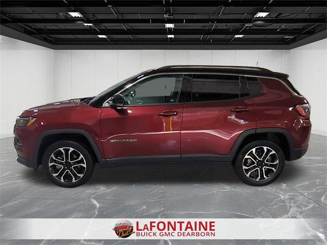 used 2022 Jeep Compass car, priced at $23,295