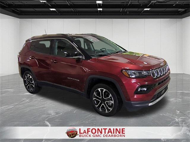 used 2022 Jeep Compass car, priced at $23,295