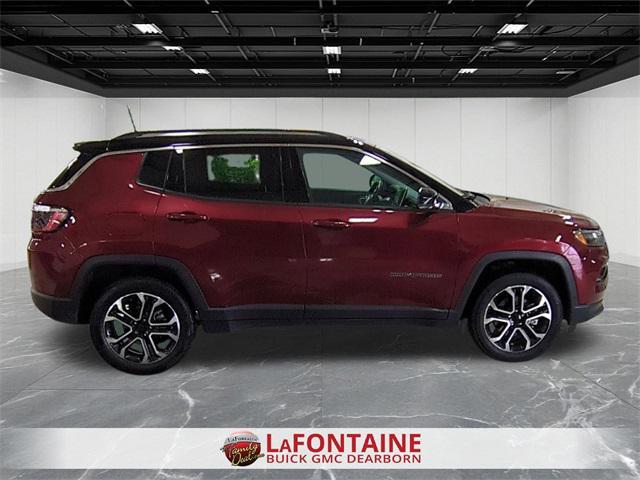 used 2022 Jeep Compass car, priced at $23,295