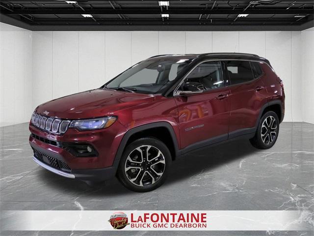 used 2022 Jeep Compass car, priced at $23,295