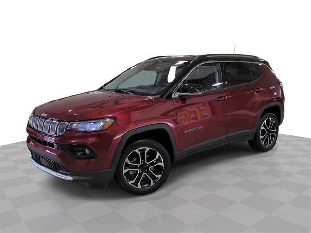 used 2022 Jeep Compass car, priced at $24,205