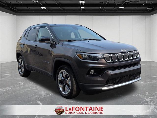 used 2022 Jeep Compass car, priced at $23,295