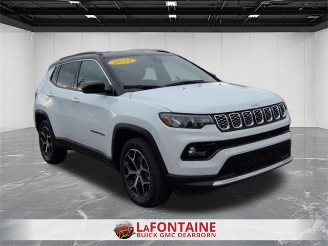 used 2024 Jeep Compass car, priced at $26,195