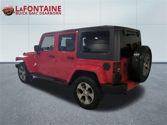 used 2017 Jeep Wrangler Unlimited car, priced at $18,395