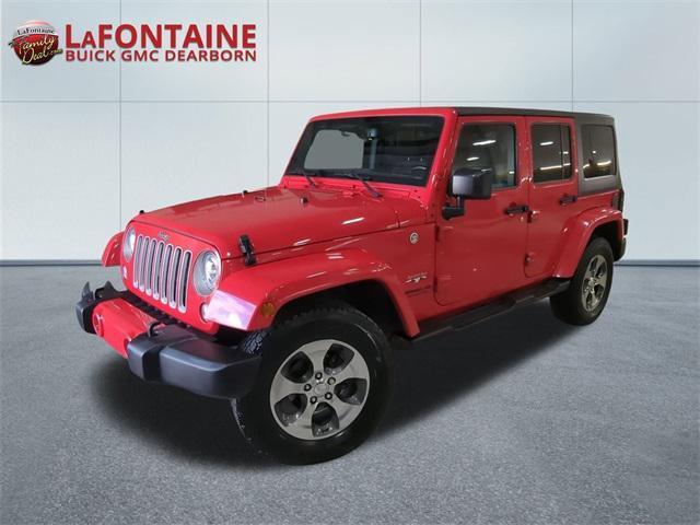 used 2017 Jeep Wrangler Unlimited car, priced at $18,395