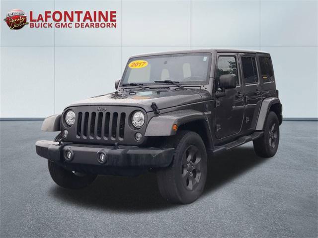used 2017 Jeep Wrangler Unlimited car, priced at $20,395