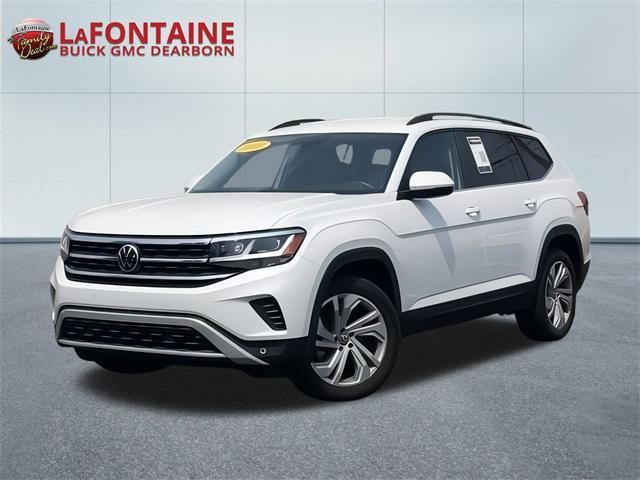 used 2021 Volkswagen Atlas car, priced at $21,595