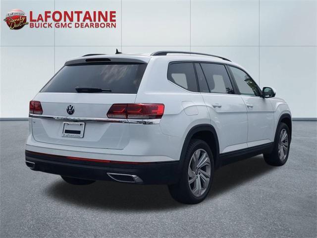 used 2021 Volkswagen Atlas car, priced at $21,595