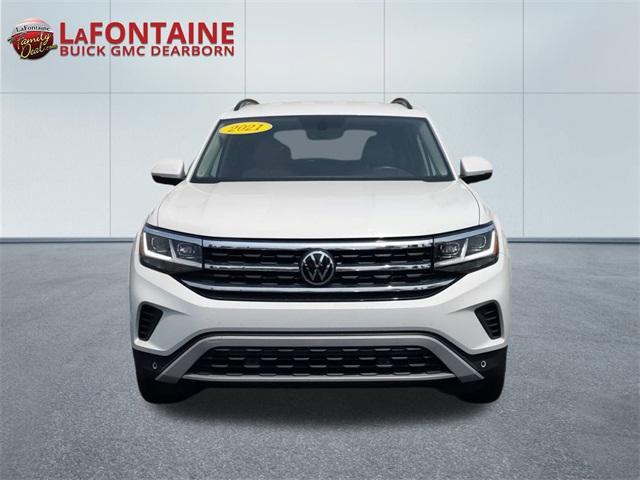 used 2021 Volkswagen Atlas car, priced at $21,595