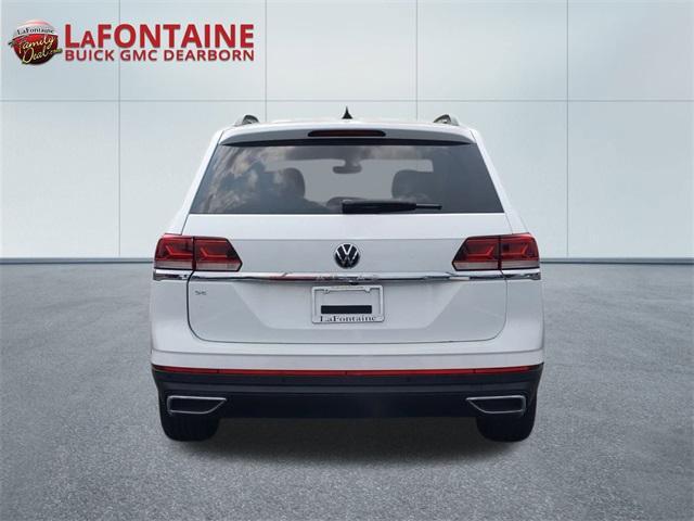 used 2021 Volkswagen Atlas car, priced at $21,595