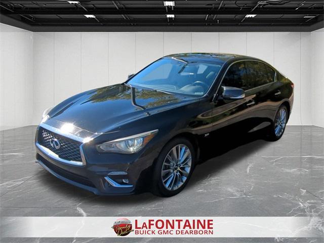 used 2018 INFINITI Q50 car, priced at $13,695