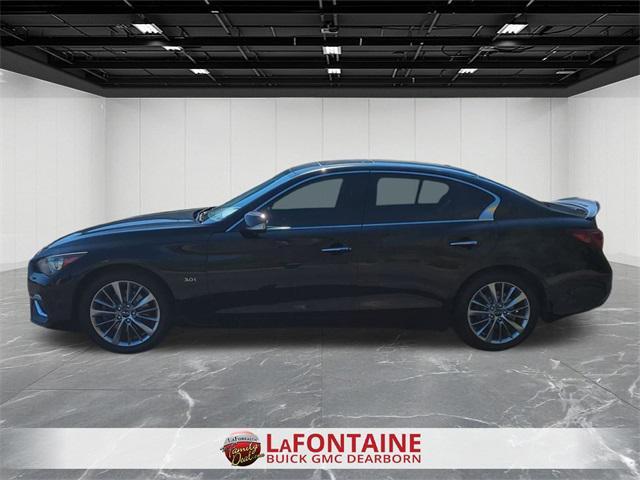 used 2018 INFINITI Q50 car, priced at $13,695