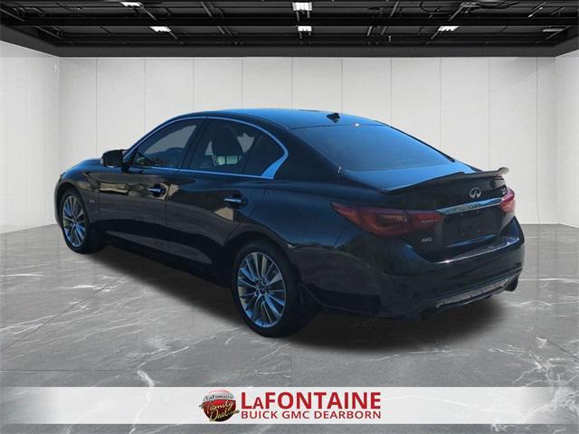used 2018 INFINITI Q50 car, priced at $13,695