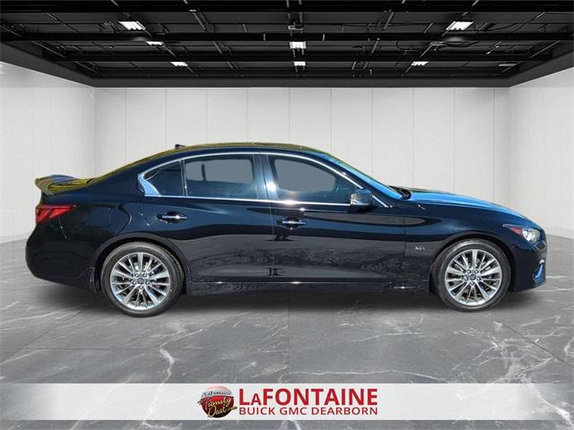 used 2018 INFINITI Q50 car, priced at $13,695