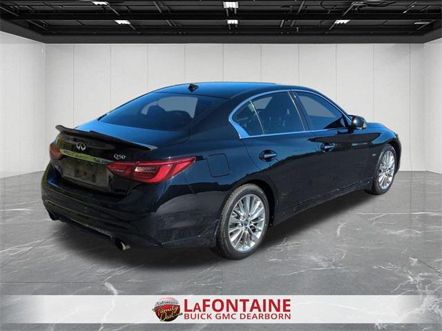 used 2018 INFINITI Q50 car, priced at $13,695