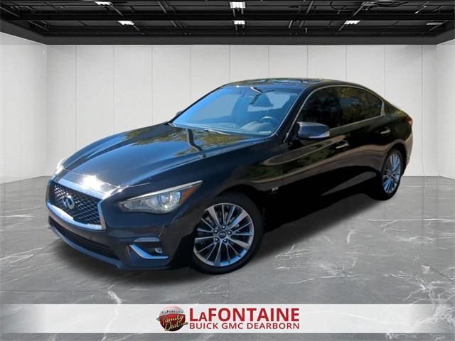 used 2018 INFINITI Q50 car, priced at $13,695