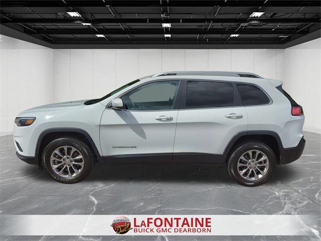used 2021 Jeep Cherokee car, priced at $23,395