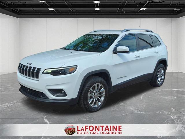 used 2021 Jeep Cherokee car, priced at $23,395