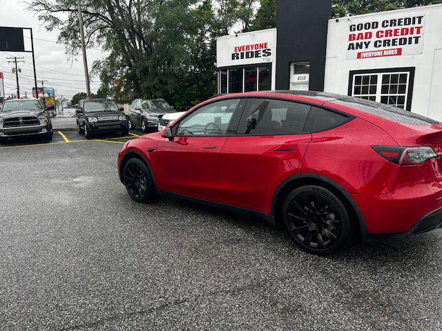 used 2020 Tesla Model Y car, priced at $29,996