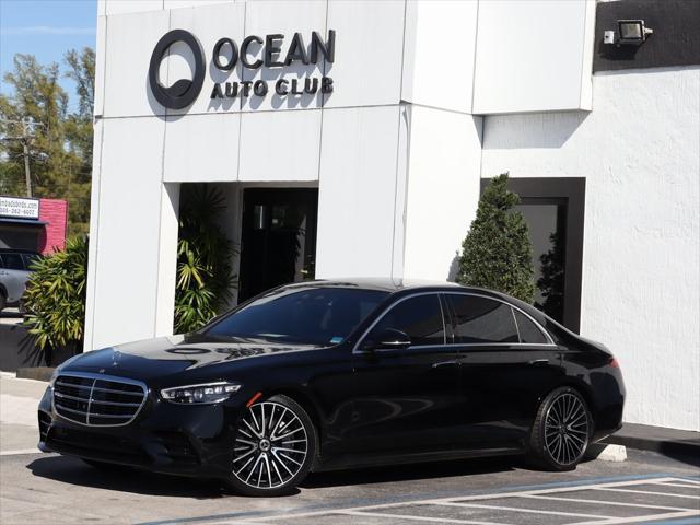 used 2022 Mercedes-Benz S-Class car, priced at $77,690