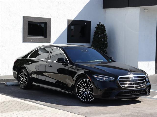 used 2022 Mercedes-Benz S-Class car, priced at $77,690