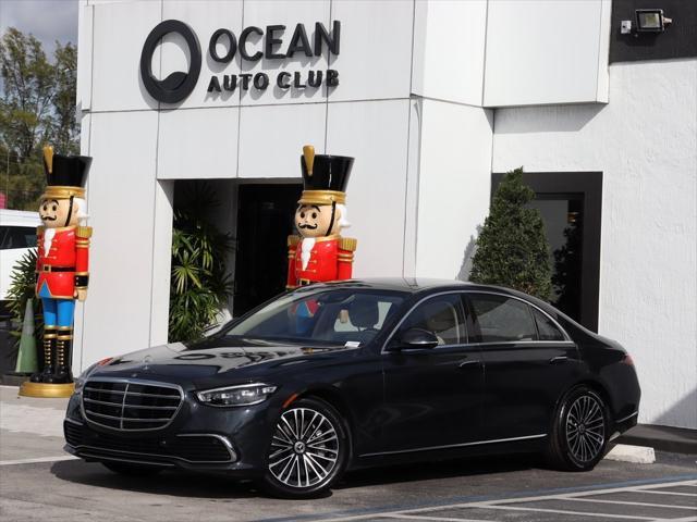 used 2021 Mercedes-Benz S-Class car, priced at $69,990