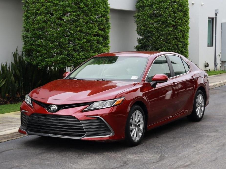 used 2021 Toyota Camry car, priced at $18,800
